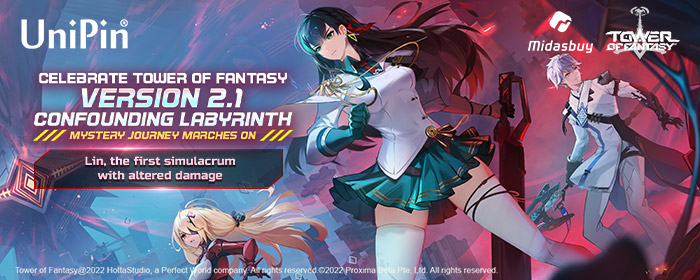 TOWER OF FANTASY VERSION 2.1 CONFOUNDING LABYRINTH UPDATE! (TH)